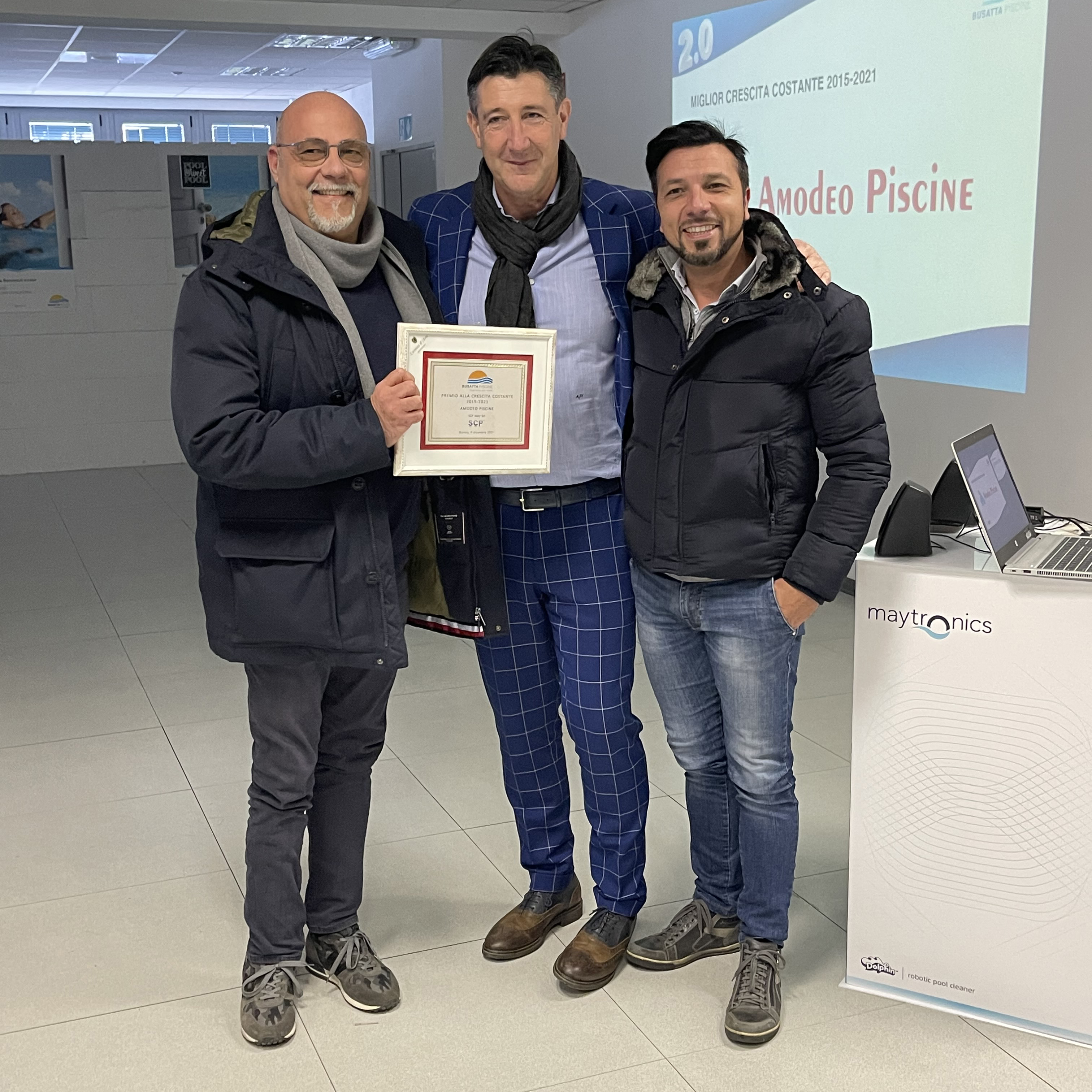 2015-2021 Constant Growth Award, Amodeo Piscine in Palermo